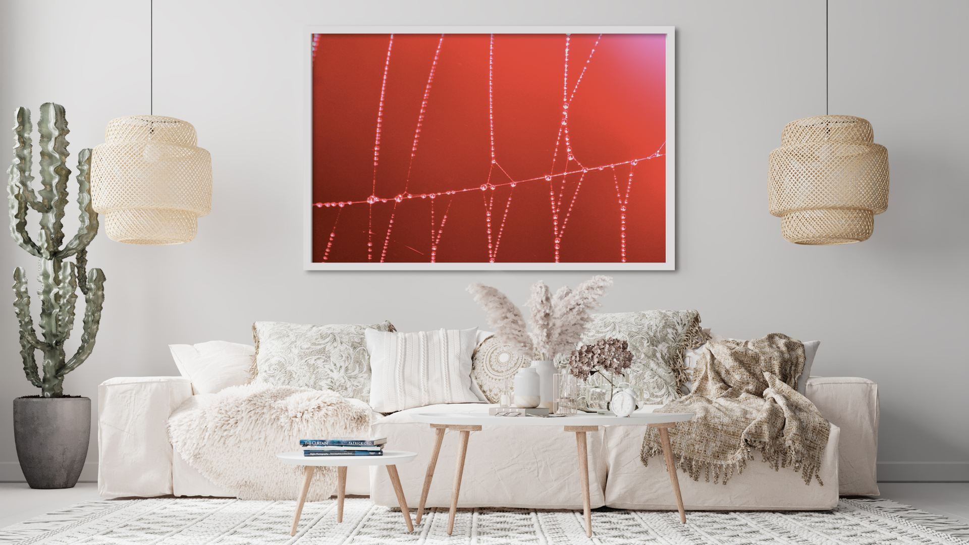 Parker In The Red original abstract contextualised office art modern decor photo print by Blair Montague Drake